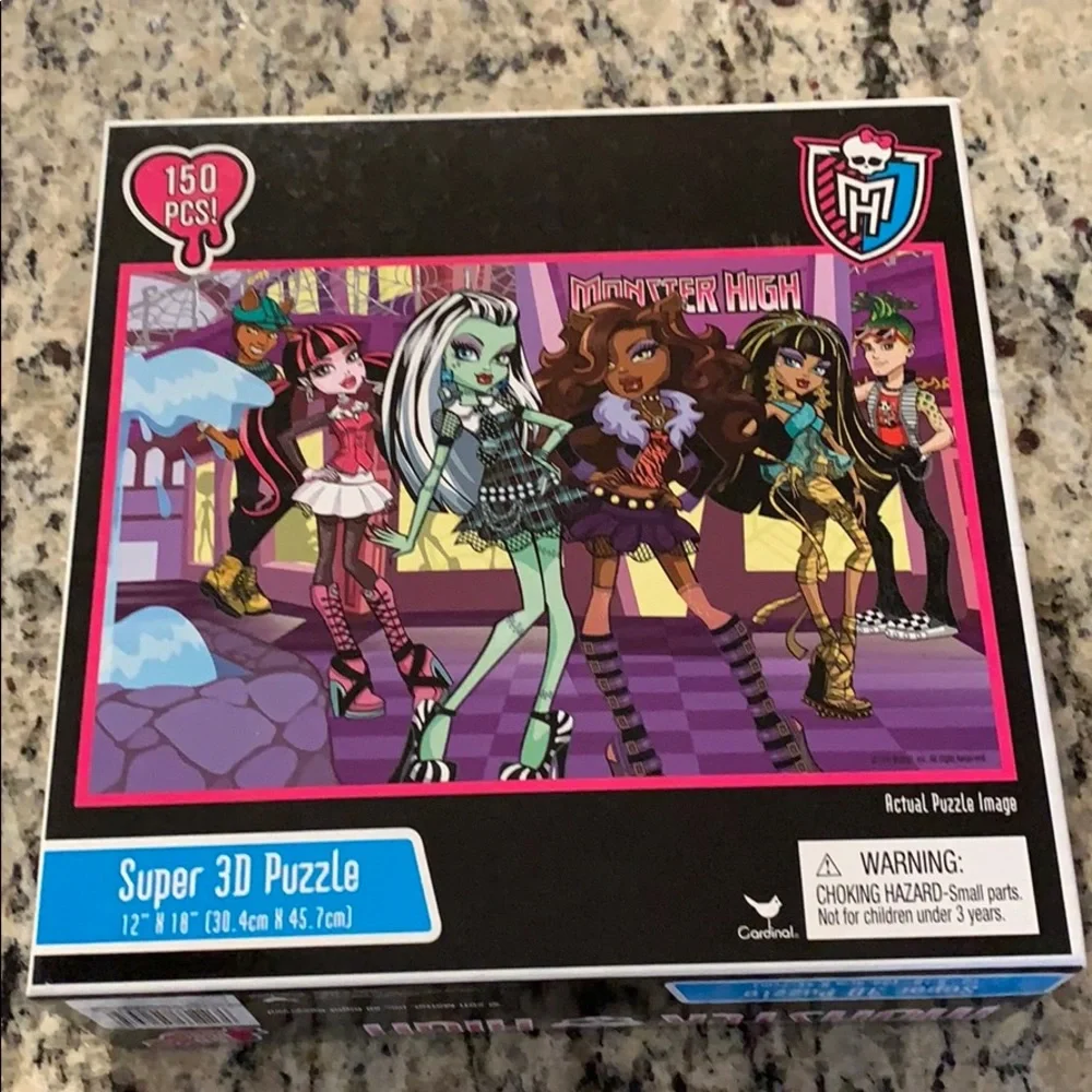 Monster High Super 3D Puzzle New 150 Pieces